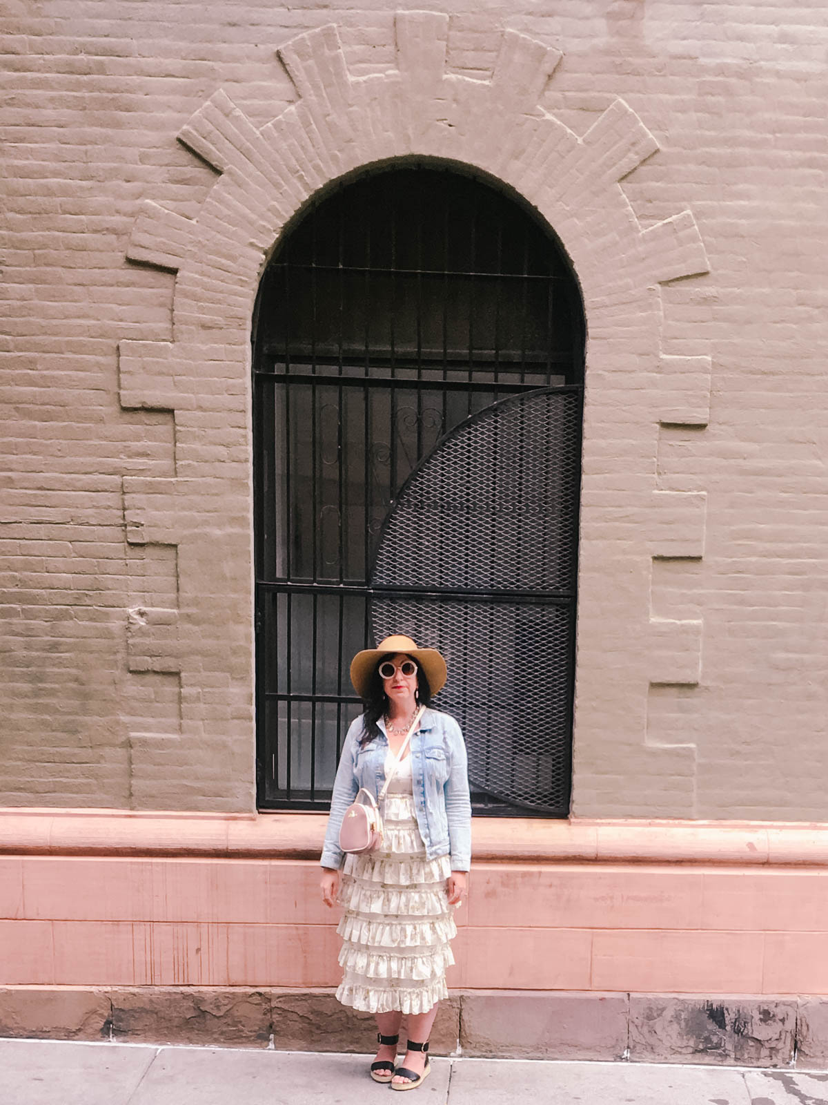 Wayf darlene deals tiered ruffle dress